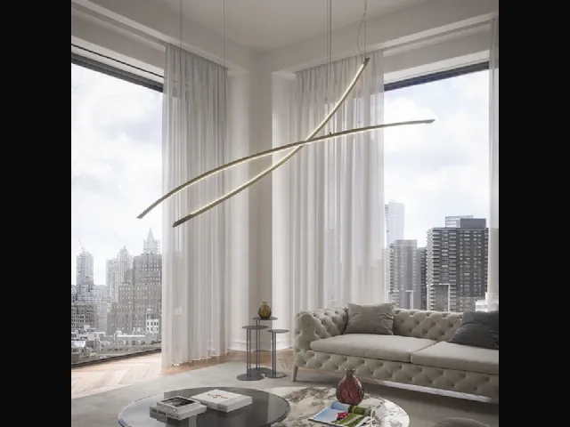 Katana Magnum suspended lamp by Cattelan Italia