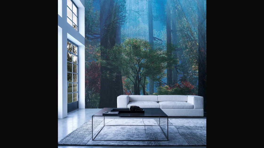 Enchanted Forest wallpaper by Adriani and Rossi.