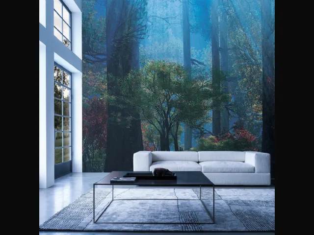 Enchanted Forest wallpaper by Adriani and Rossi.