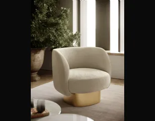 Fabric armchair Doris by Bontempi