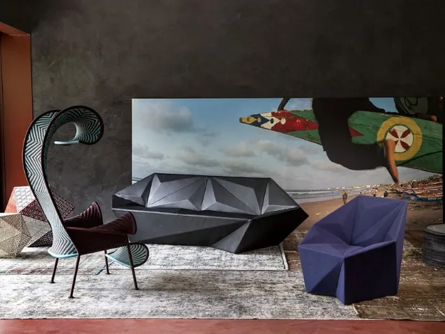 Moroso's Gemma designer armchair.