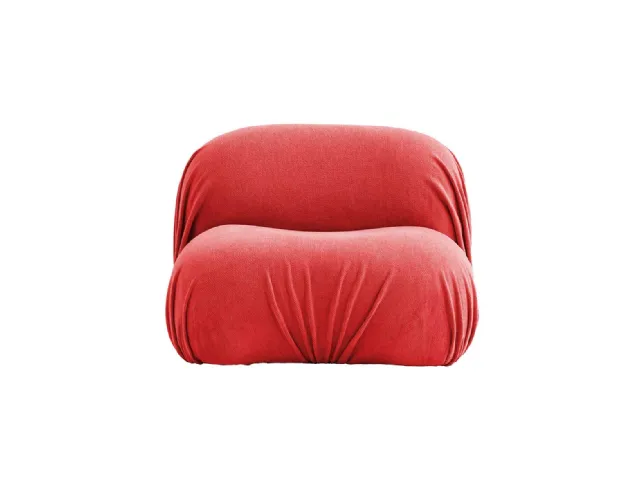 Fabric armchair Puff-D by Moroso.