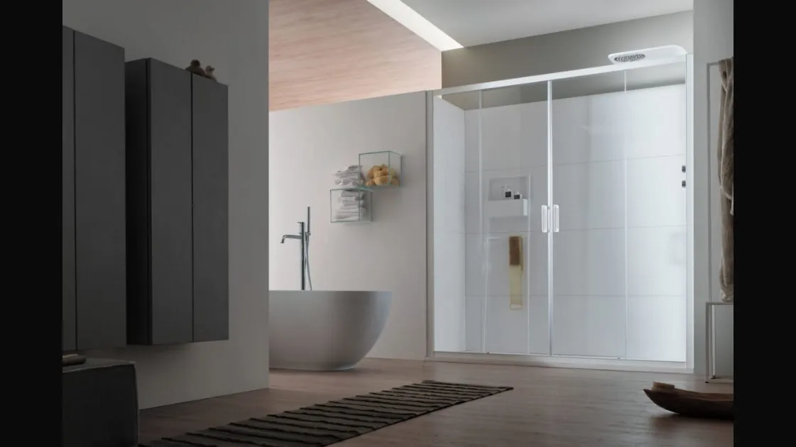 Arcom A6 Sliding Shower Box.