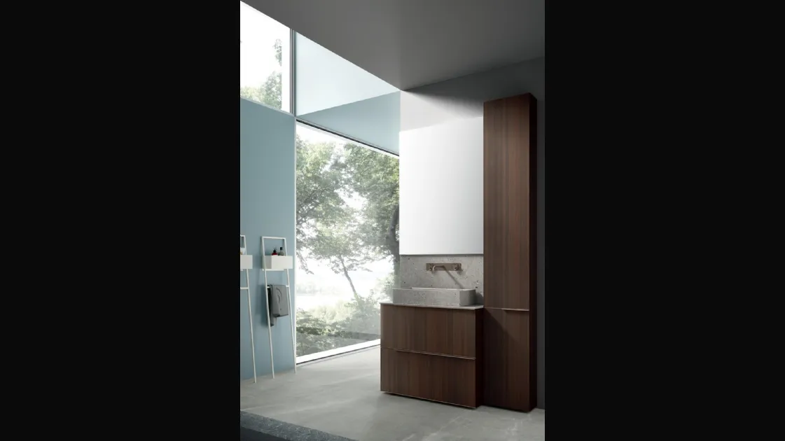 Bathroom mobile rail Line 01B by Arcom