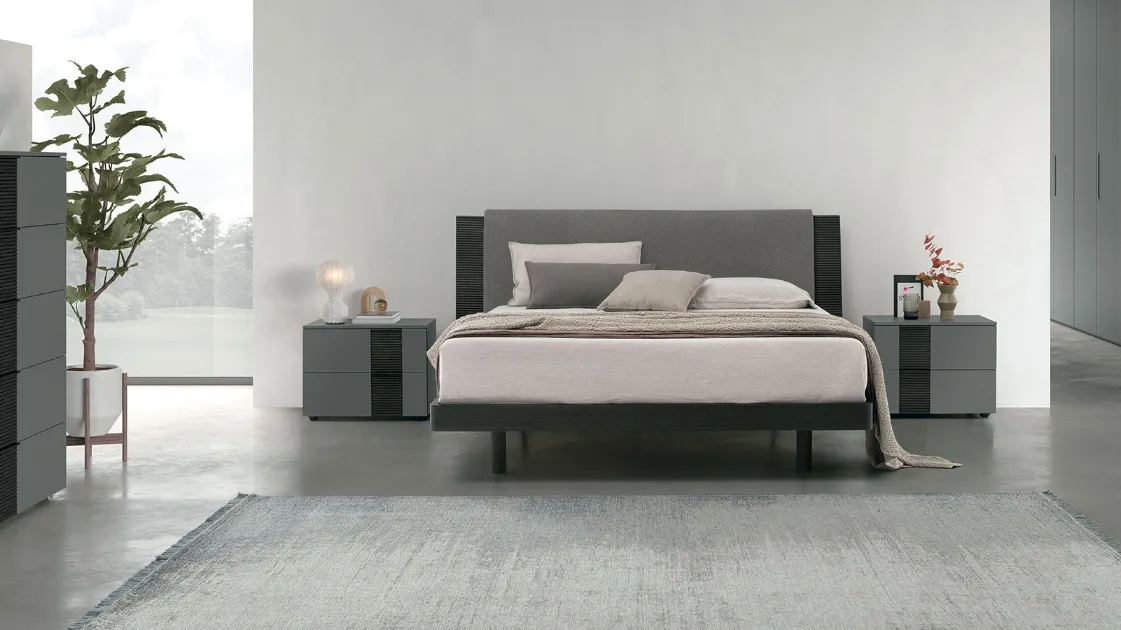 Bliss double bed by Tomasella