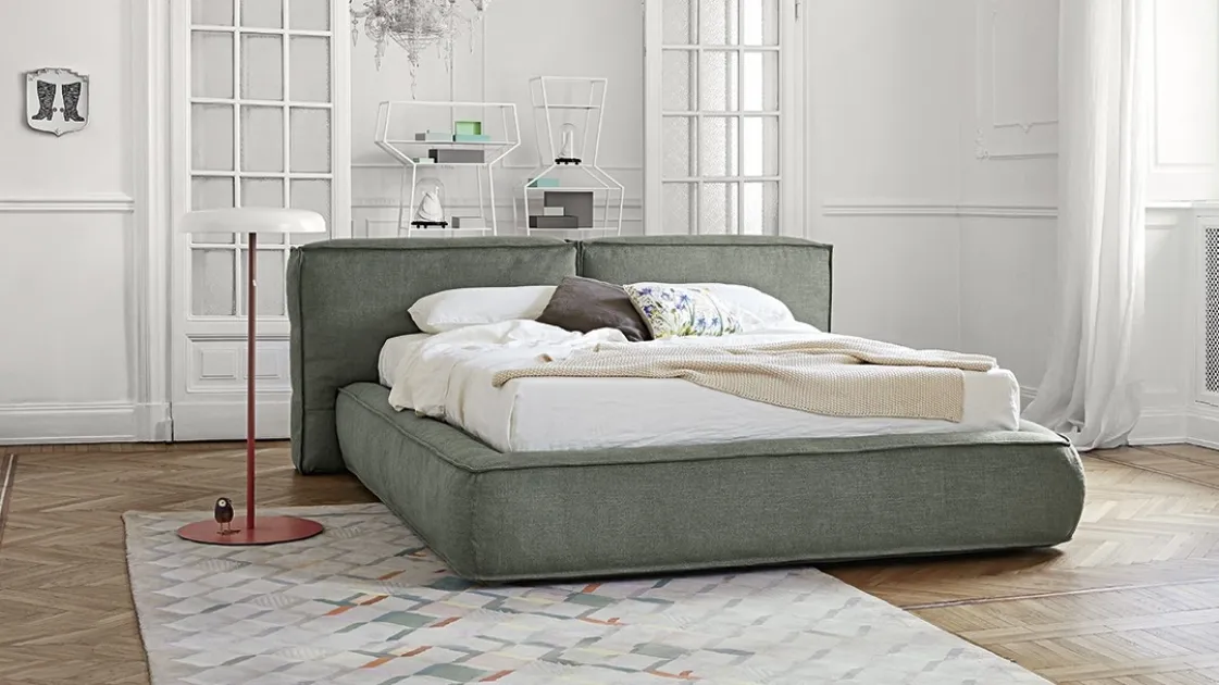 Bonaldo's Fluff fabric bed