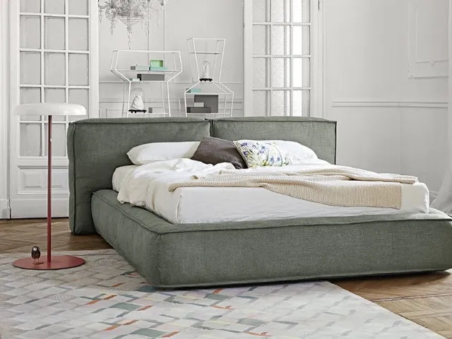 Bonaldo's Fluff fabric bed