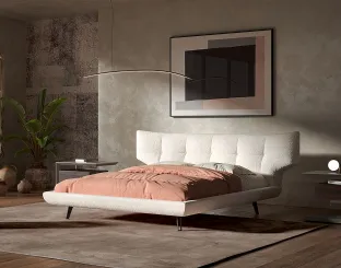 Upholstered fabric bed Thomas by Cattelan Italia