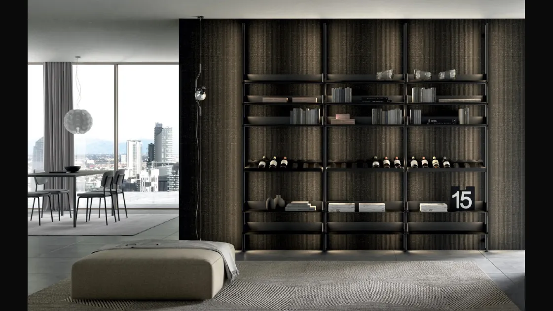 Living Kali bookcase by Arredo3