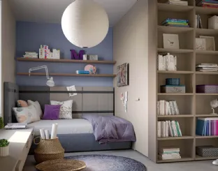 Modular Generation Z Bedroom Composition C05 by Doimo Cityline.