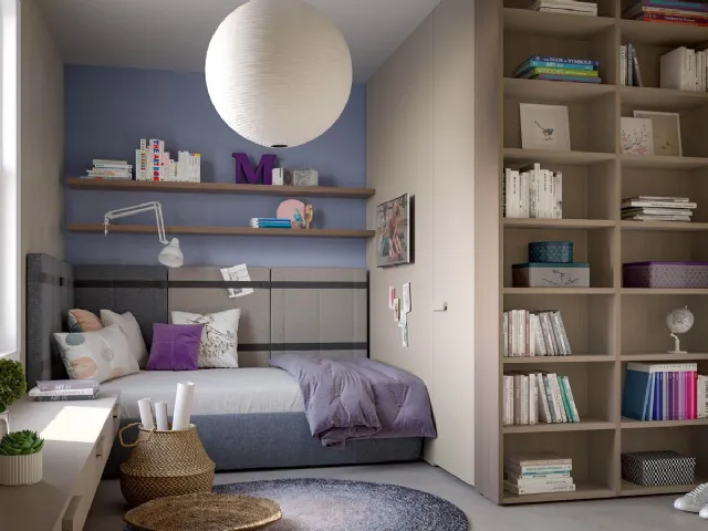 Modular Generation Z Bedroom Composition C05 by Doimo Cityline.