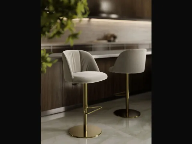 Agatha stool by Bontempi.