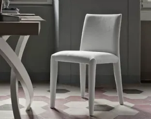 Sofia chair in eco-nabuk by Bont