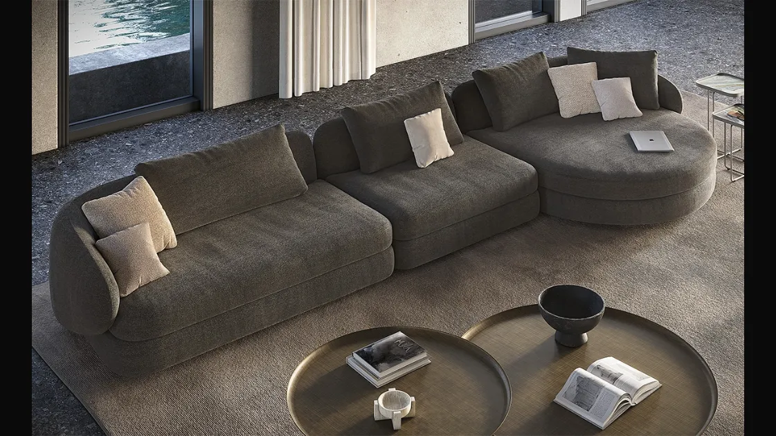 Craig sectional sofa by Cattelan Italia