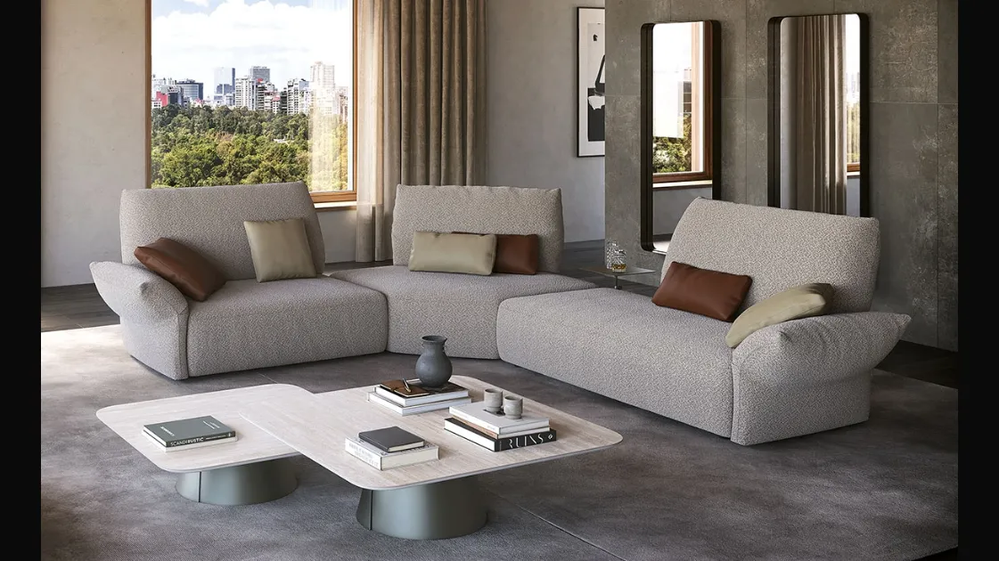 Cattelan Italia's Sinatra corner sofa.