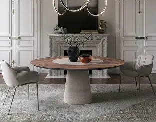 Cattelan Italia's Rado Ker-Wood Round Table