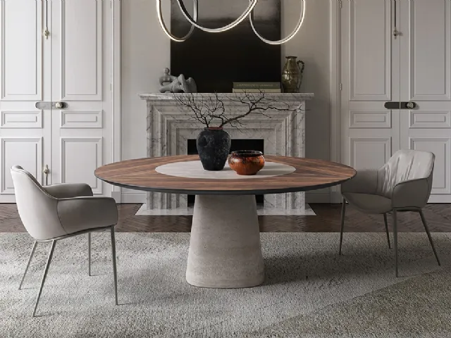 Cattelan Italia's Rado Ker-Wood Round Table