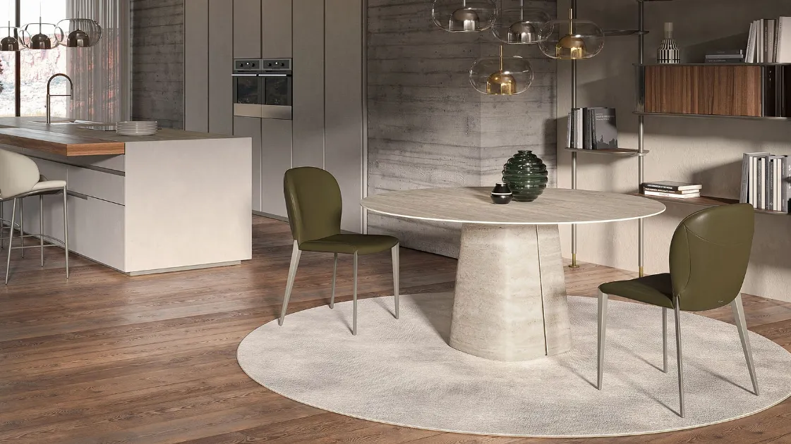 Cattelan Italia's Round Rado Keramik Table.