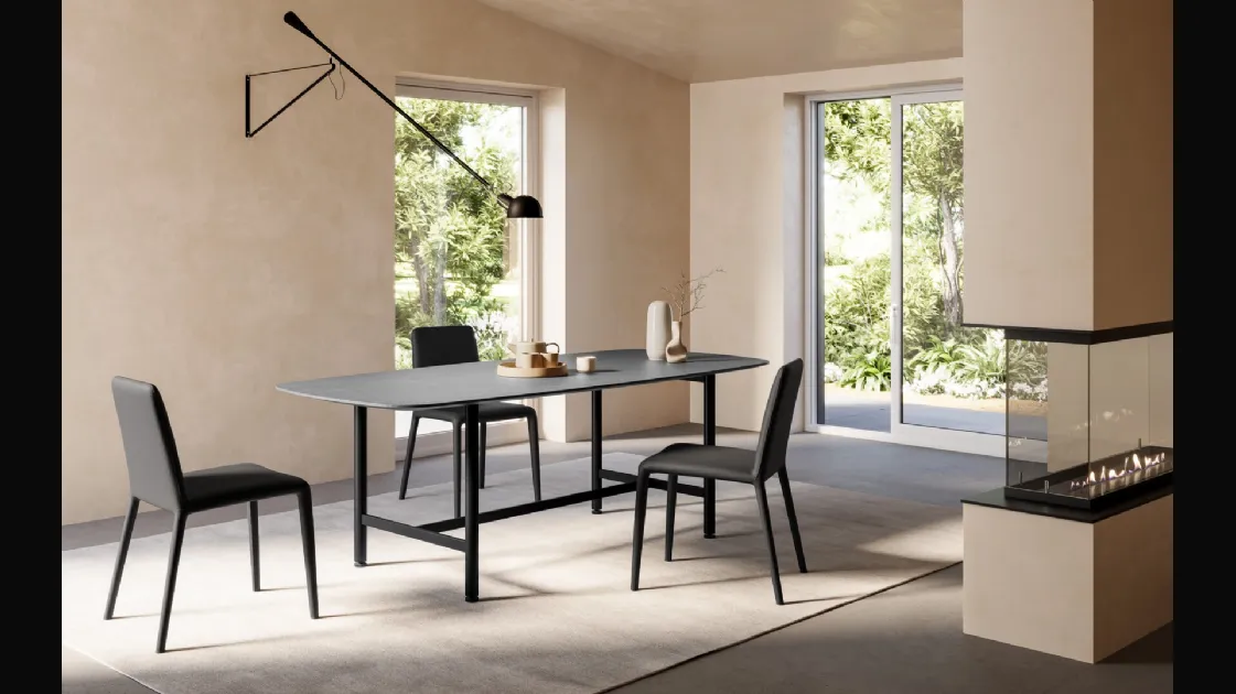 Tuttotondo bold barrel-shaped table by Arredo3.