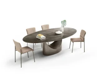 Oval table U 2500X by