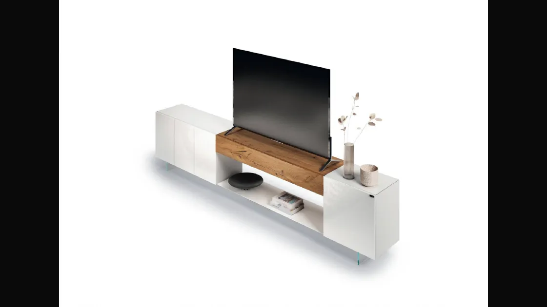 Translate the following sentence to English: Mobile TV stand 36e8 2655 in glossy