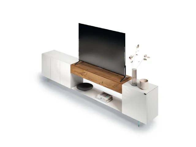 Translate the following sentence to English: Mobile TV stand 36e8 2655 in glossy