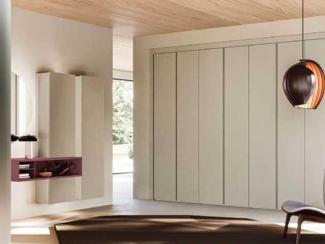 Niche closet with avana dekor finish by Orme.