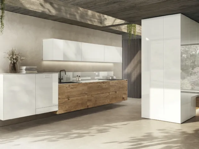 Linear design kitchen 36e8 Project 2818 by Lago.