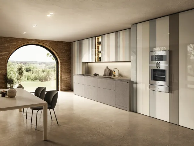 Linear design kitchen NOW Project 2830 by Lago