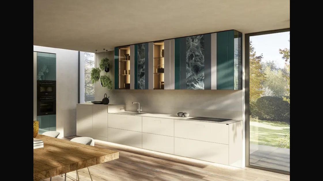 Corner kitchen design NOW Project 2831 by Lago.