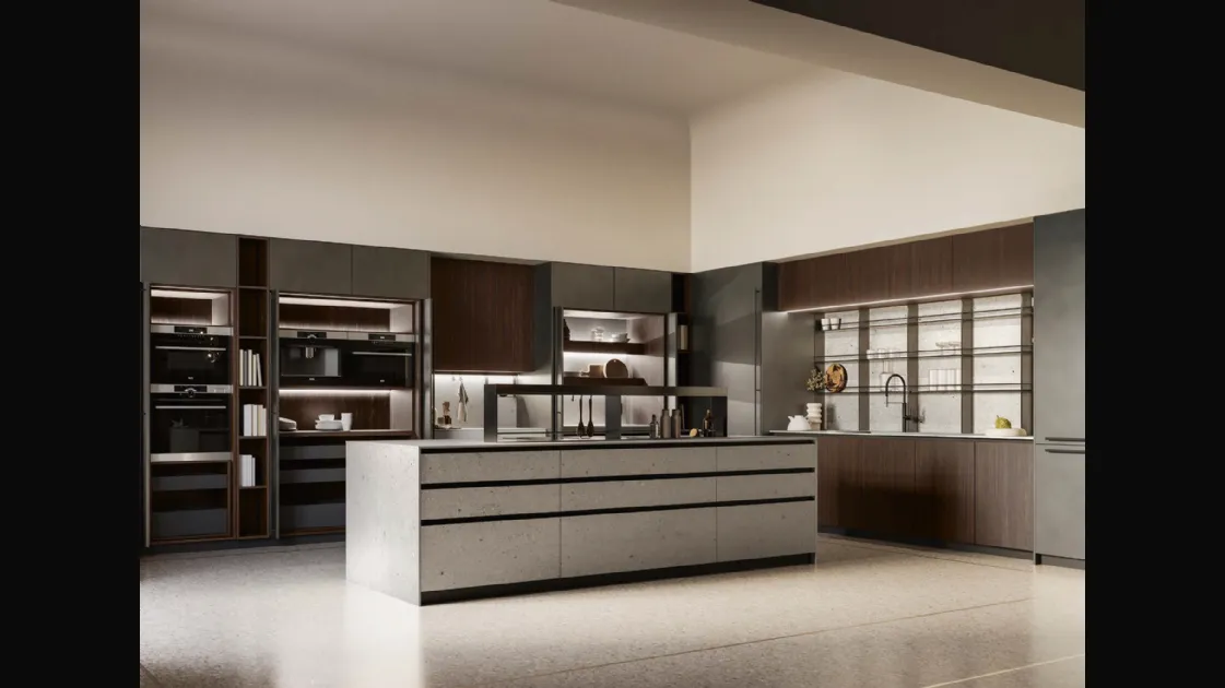 Modern Kitchen Aspen D23 by Doimo Cucine