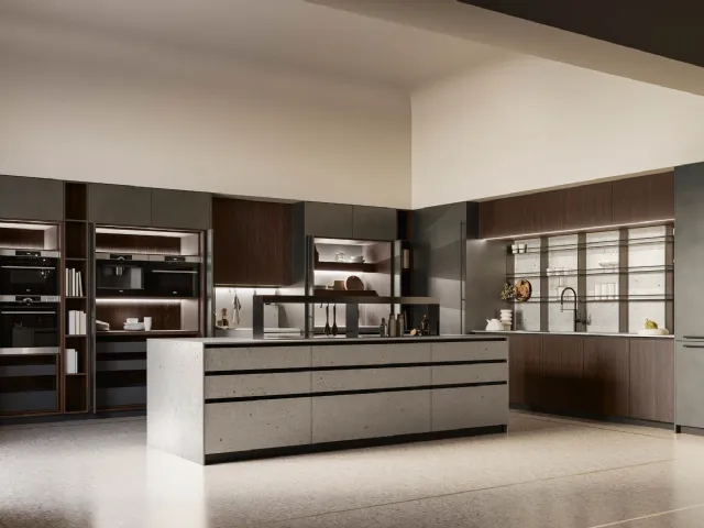 Modern Kitchen Aspen D23 by Doimo Cucine